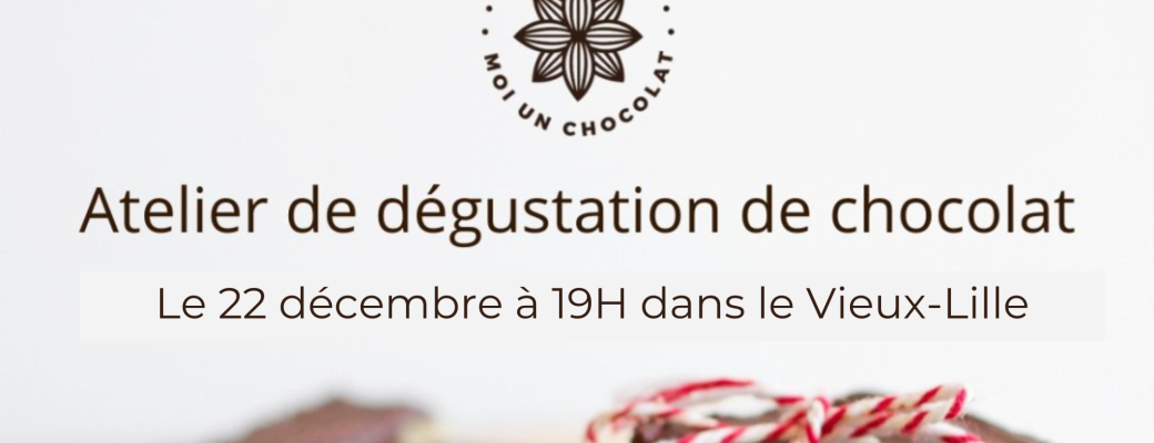 Atelier de dégustation de chocolat avec Raconte-moi un chocolat