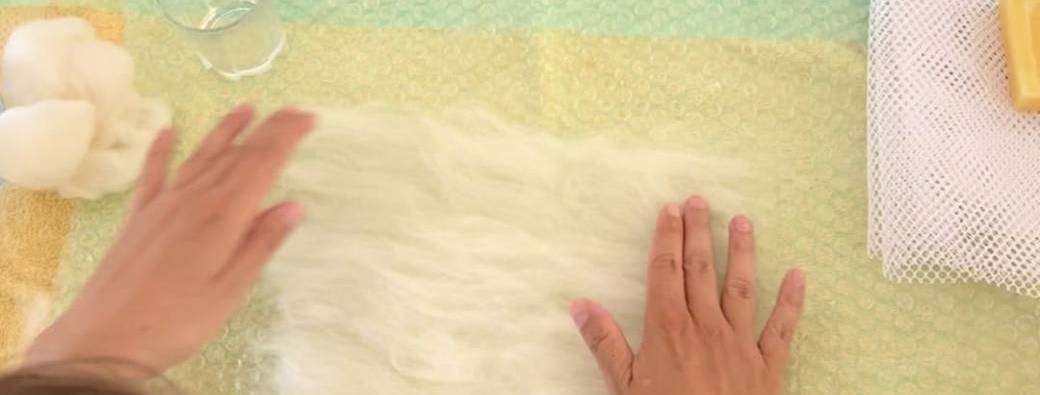 Atelier de Feutrage à l'eau - Ecolaine