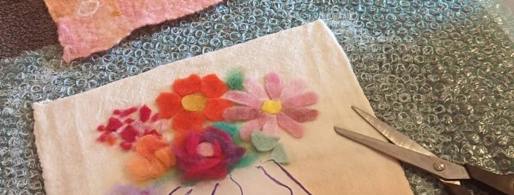 Atelier de Feutrage à l'eau - Ecolaines