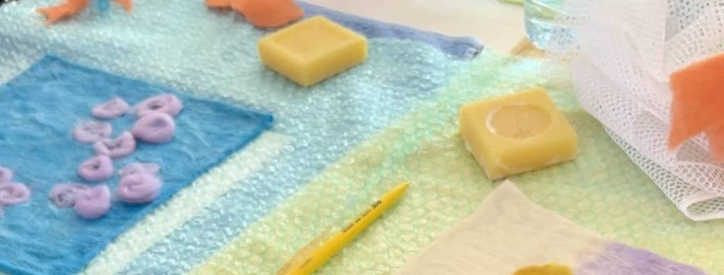 Atelier de Feutrage à l'eau - Pirouette Châteaugiron