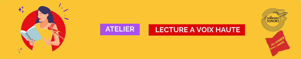 Atelier de lecture à voix haute à la médiathèque