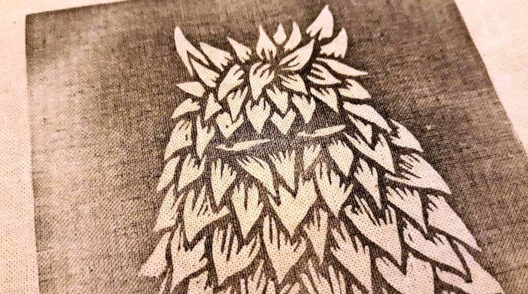 Atelier de linogravure - Sur tissu