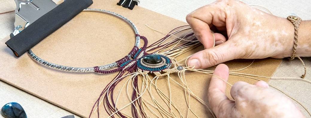 Atelier de micro-macramé