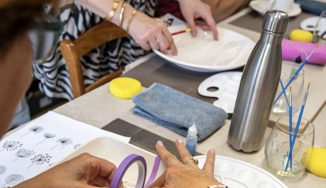Atelier de Peinture sur Céramique