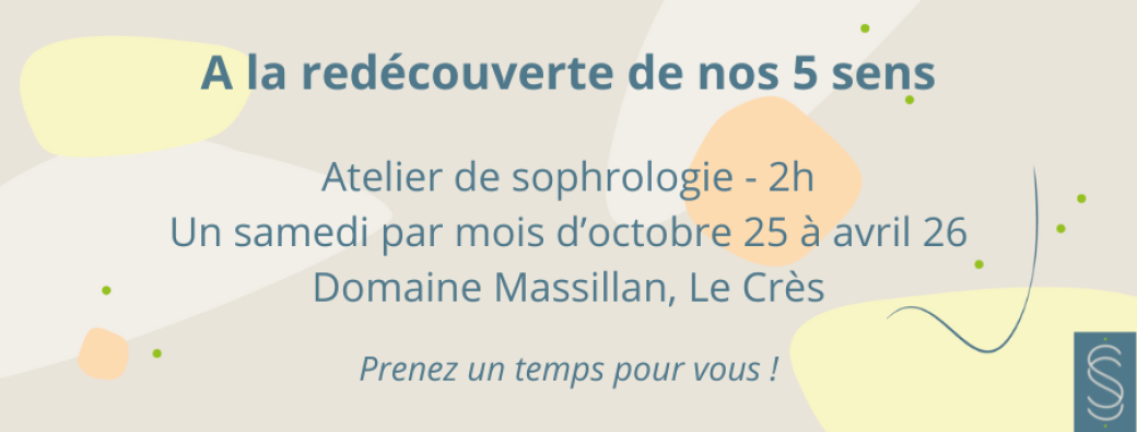 Atelier de sophrologie - Domaine Massillan
