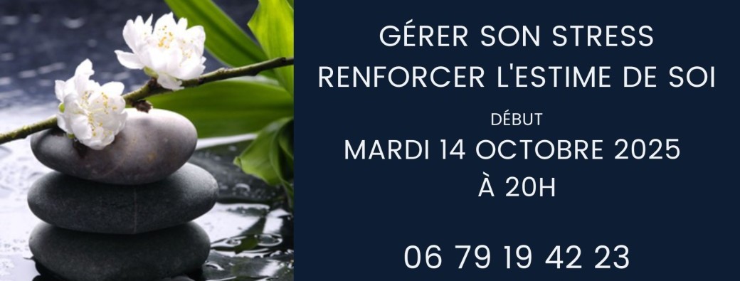 Atelier de sophrologie "Gérer son Stress" Paris 17 