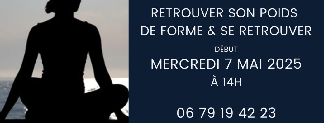 Atelier de sophrologie "Retrouver son poids de forme & se retrouver" - Paris 17 