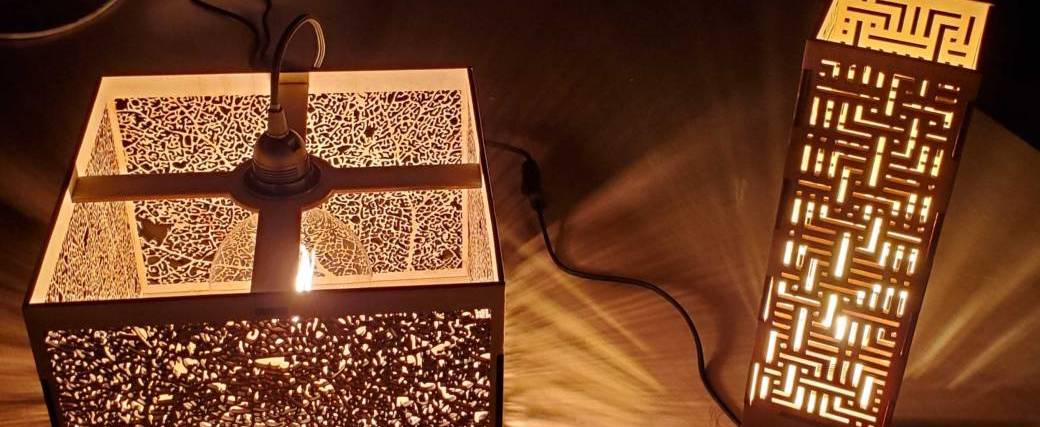Atelier découpe laser : Fabriquez une lampe  !
