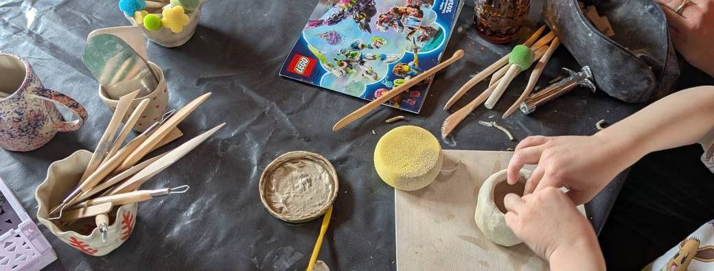 Atelier découverte de la poterie pour les enfants Lieu dit 