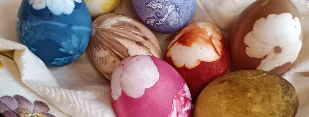 Atelier découverte - Teinture végétale sur œufs en bois