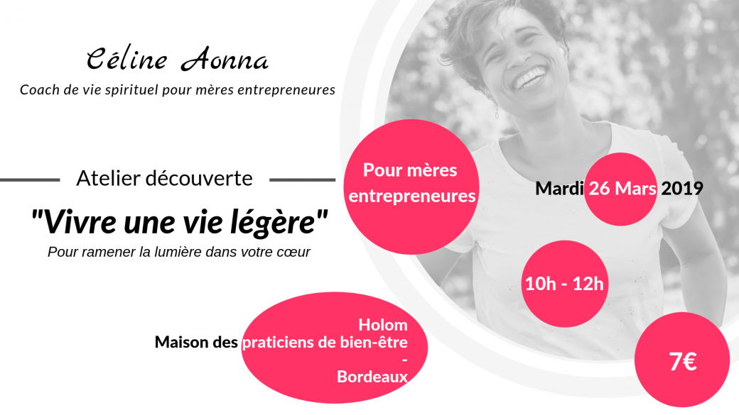 Atelier Découverte "Vivre une vie légère"