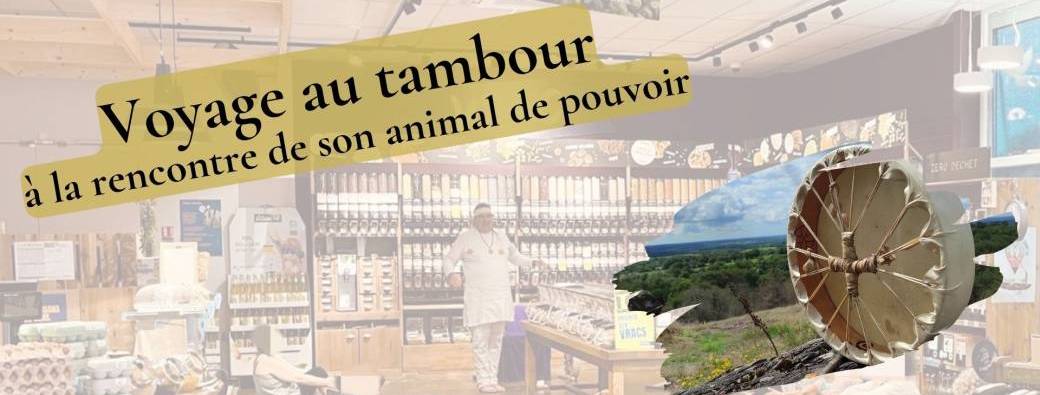 Voyage au Tambour à la rencontre de son Animal de Pouvoir, à Lempdes (63)