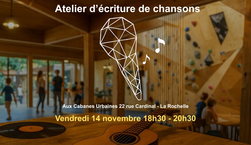 Atelier d'écriture aux Cabanes Urbaines