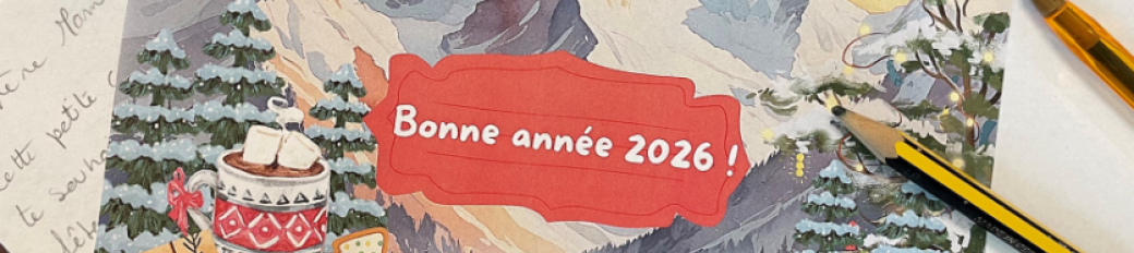 Atelier d'écriture : cartes de voeux