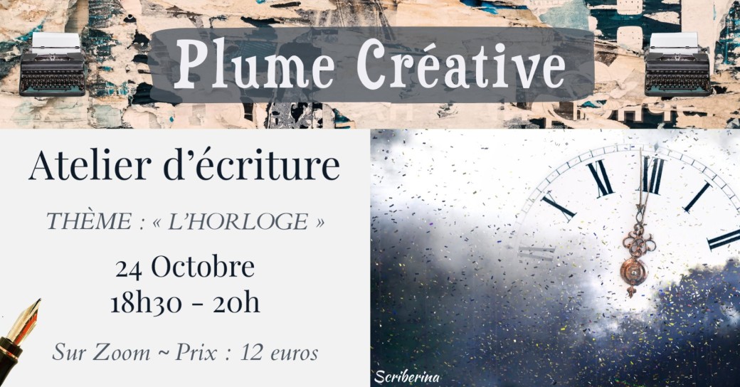 Tickets : Atelier d'écriture créative - Billetweb