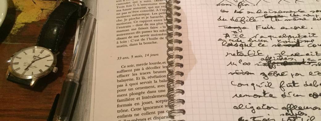 Atelier d'écriture créative en ligne