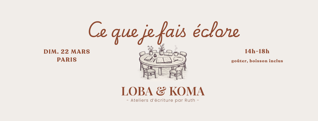 Atelier d'écriture & d'expression artistique