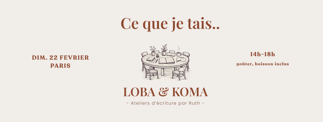 Atelier d'écriture & d'expression artistique