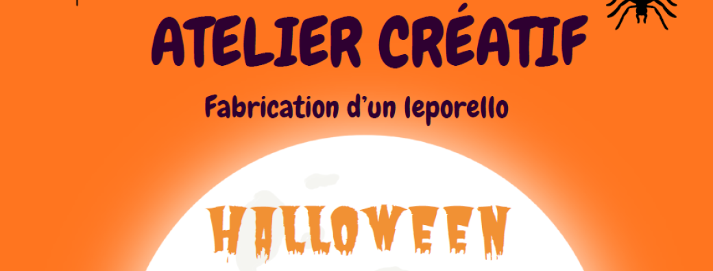 Atelier créatif : Halloween