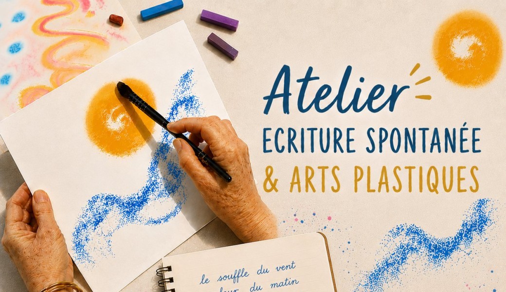 Atelier Écriture spontanée et Arts plastiques