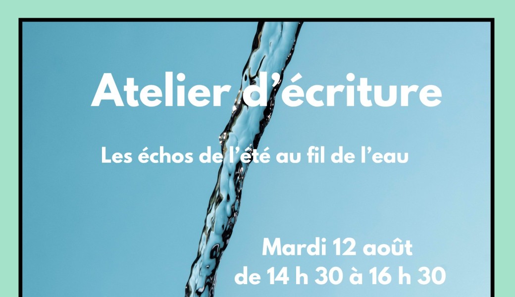 Atelier d'écriture