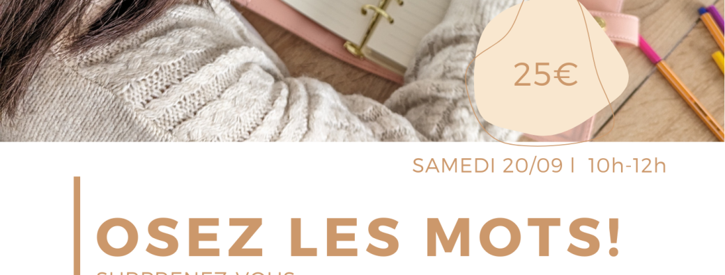 Atelier d'écriture