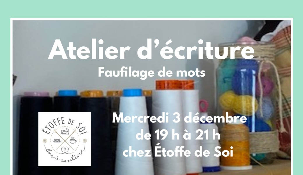 Atelier d'écriture