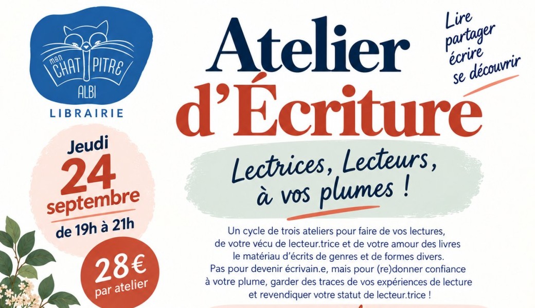 Atelier d'écriture