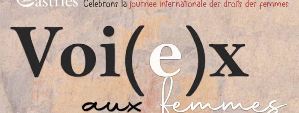 Atelier d'écritures voi(e)x aux femmes