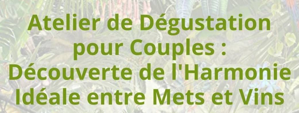 Atelier Dégustation en Couple