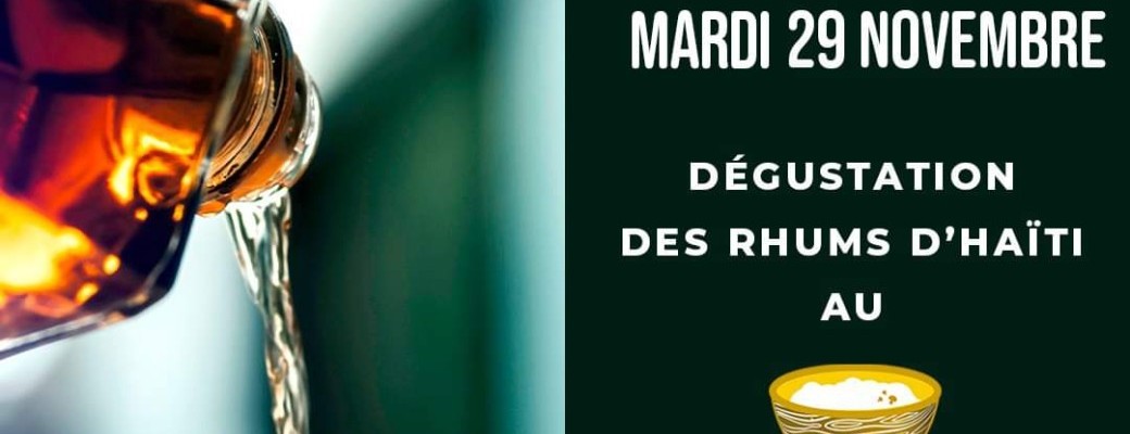 Atelier dégustation Rhum
