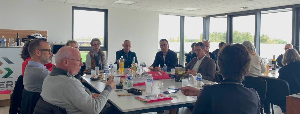 Atelier déjeuner d'échanges entre parrains et marraines IVB