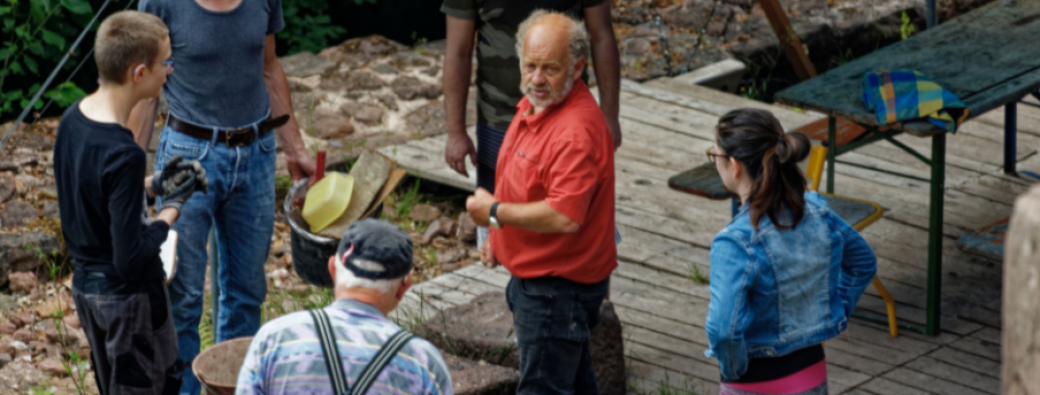 Atelier des bâtisseurs au château du Freudeneck