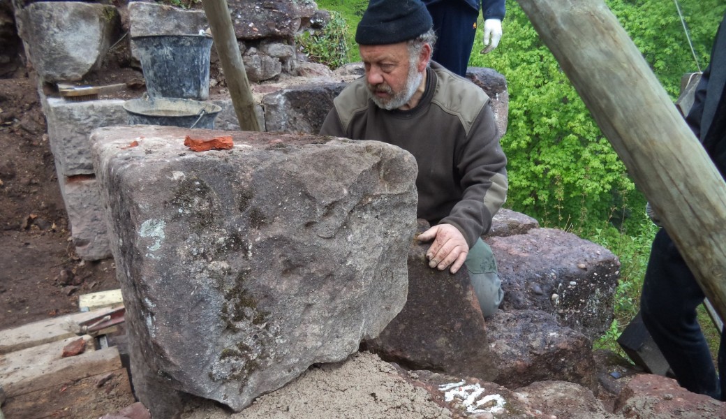 Atelier des bâtisseurs au Château du Freudeneck avec Eric Stenger