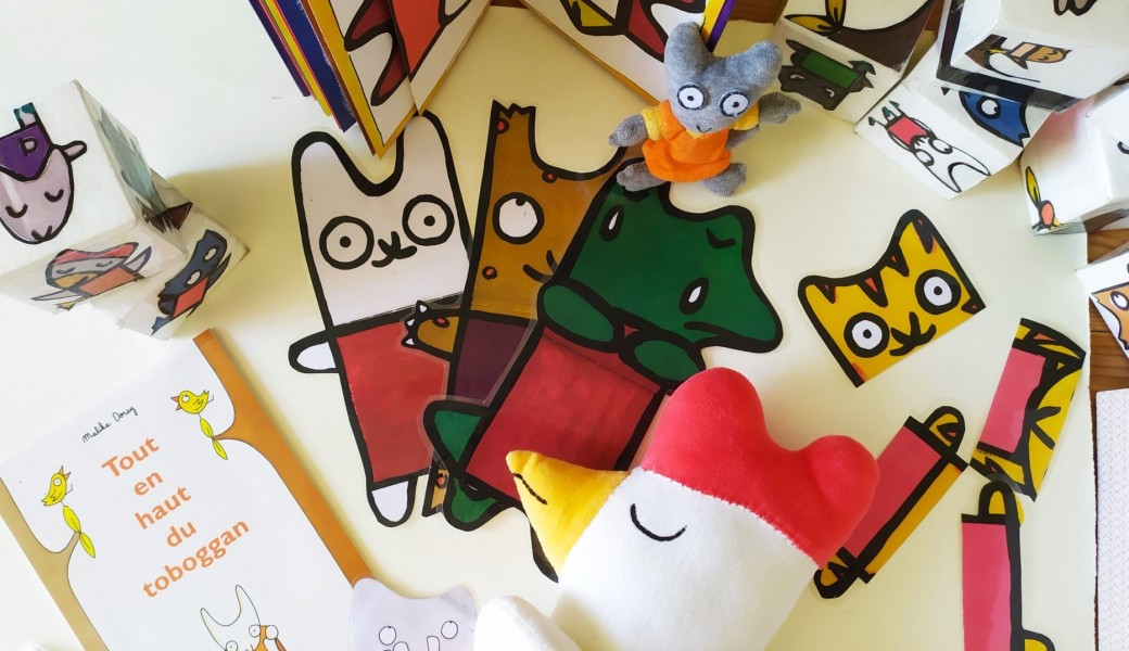 Atelier  " Des jeux pour jouer avec le livre"