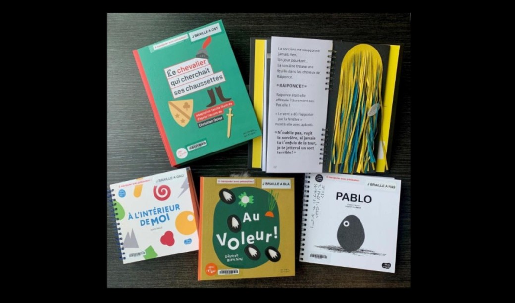 Atelier : Des livres tactiles à voir et à toucher 