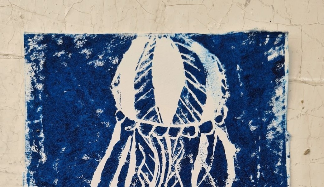 Atelier des vacances d'été - Mon paysage marin gravé