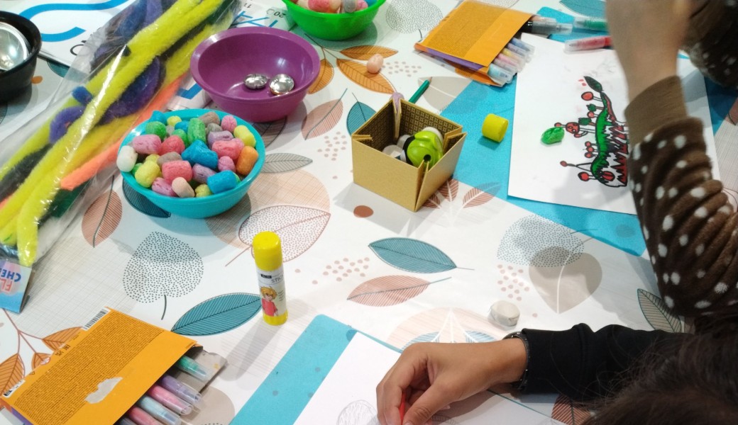 Atelier des vacances d'été - Paysage en miroir 