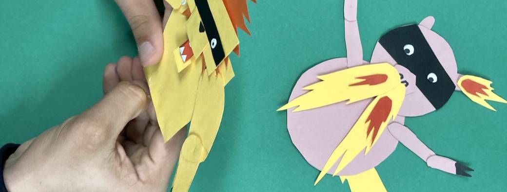 Atelier des vacances papier animé Afca