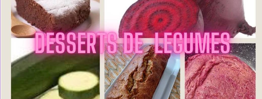 Atelier famille & ado solo & adulte 2h Desserts de légumes