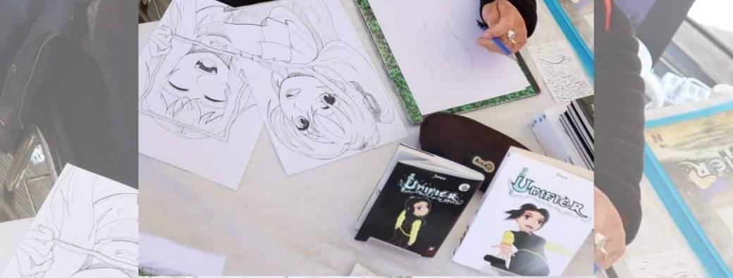 Atelier dessin manga avec Joren