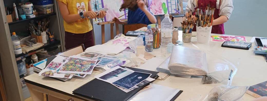 Atelier dessin peinture ado samedi
