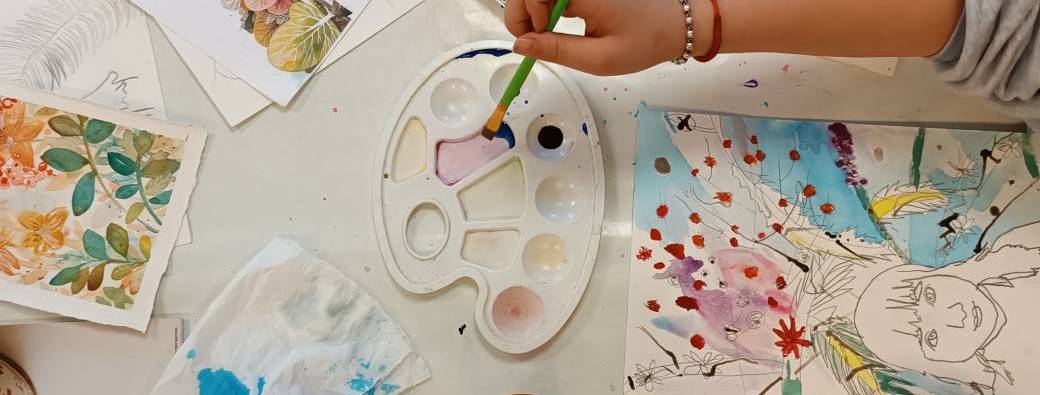 Atelier dessin peinture enfant lundi