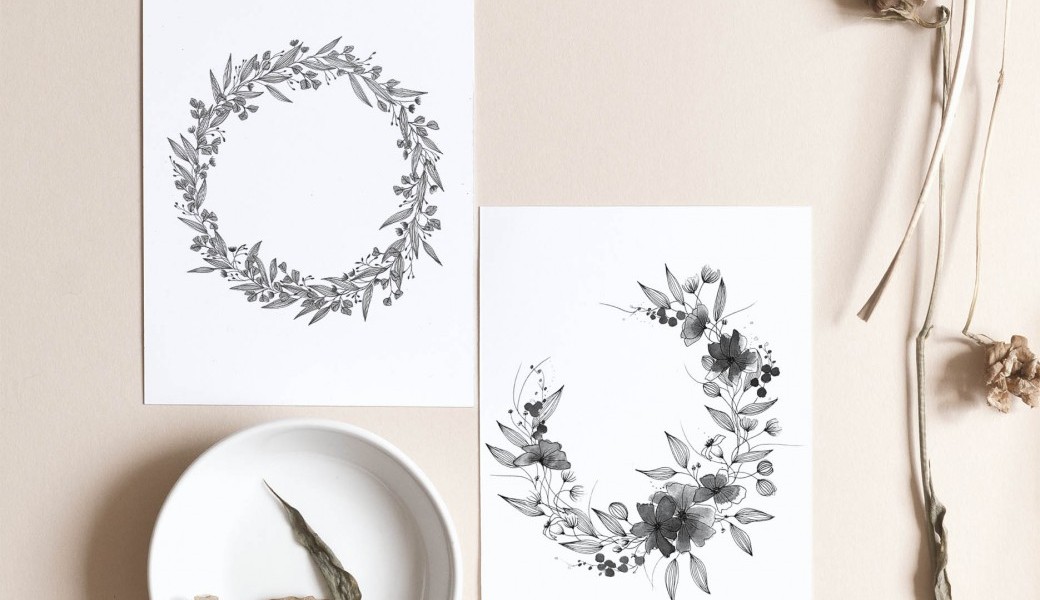 COURONNE FLEURIE