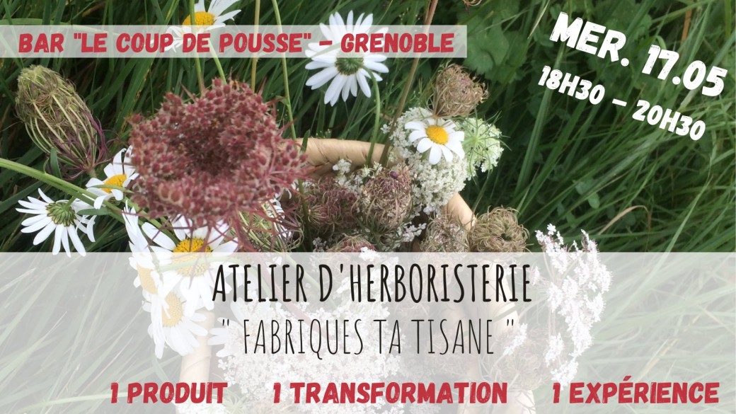 ATELIER D'HERBORISTERIE Fabriques ta tisane !