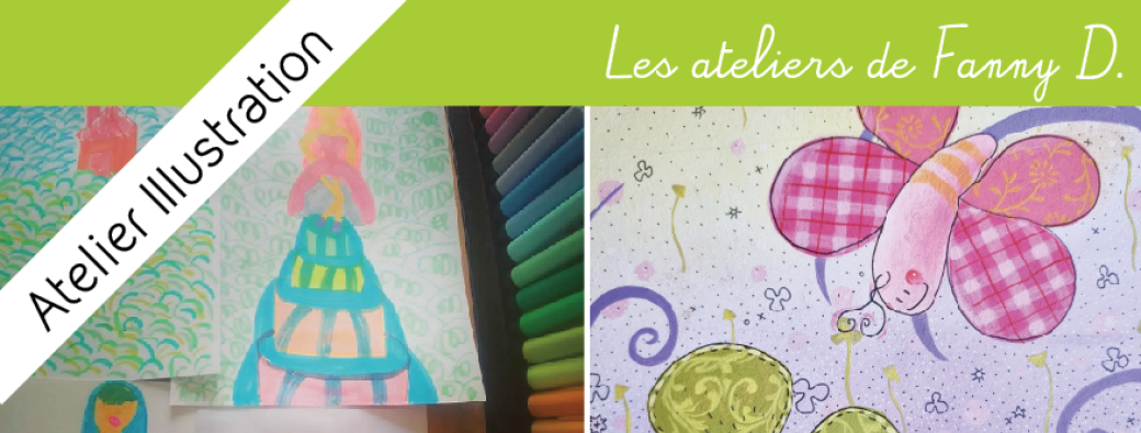 Atelier d'illustration / Carte de printemps