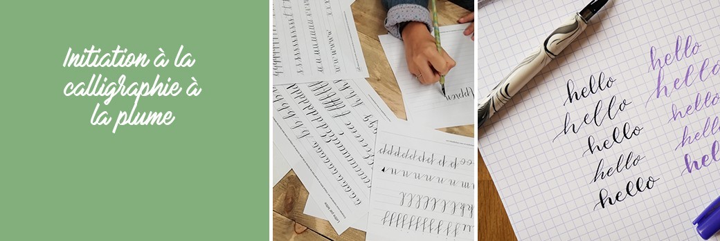 Atelier d'initiation à la calligraphie moderne à la plume