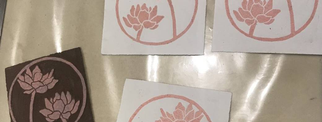 Atelier d'initiation à la linogravure - Café Lupin