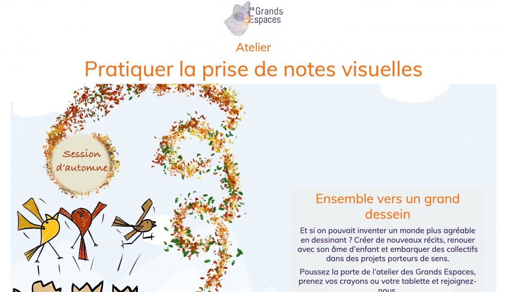Atelier d'initiation à la prise de notes visuelles - Session d'automne 2021