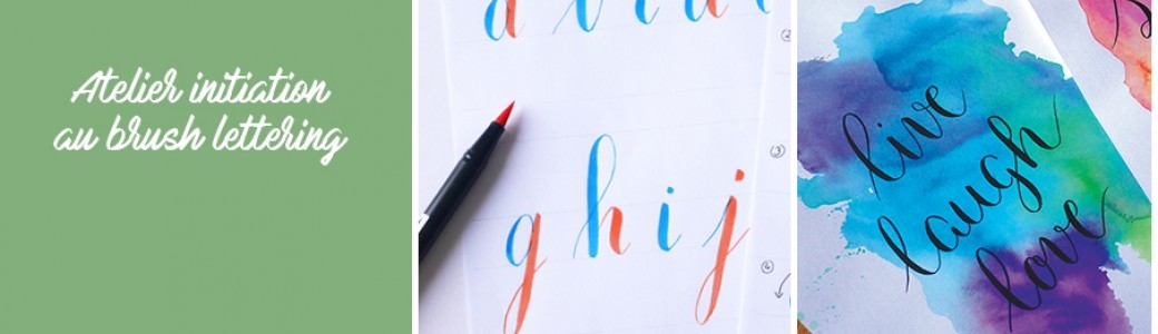 Atelier d'initiation au Brush Lettering